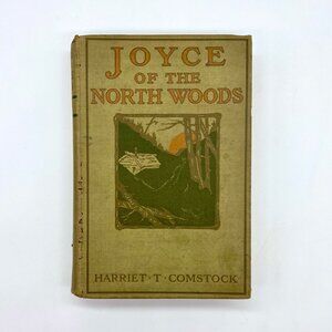 Joyce Of The North Woods Harriet Comstock 1911 Illustrated Vintage HC Book